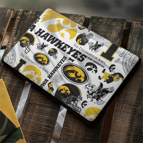 University of Iowa Hawkeyes Pattern Google Pixelbook Go Skin